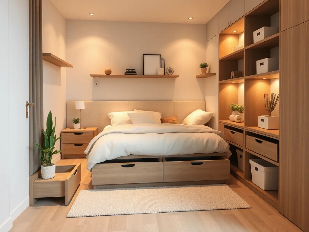 Hidden Storage Solutions For Small Bedrooms: Smart Design Tips